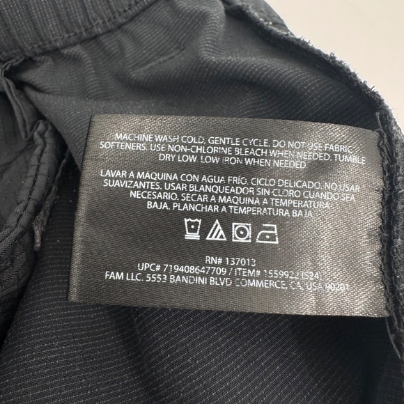 Banana Republic Shorts Men 36 Black Lightweight Stretch Elastic Flat Front Golf - Picture 7 of 12